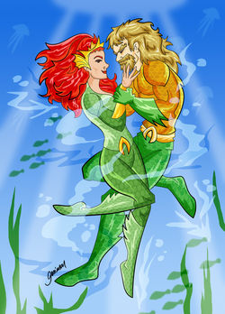 AQUAMAN E MERA web