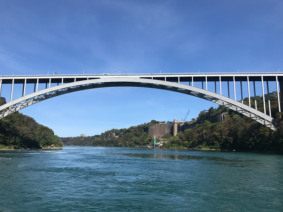 Rainbow Bridge in Niagara Falls