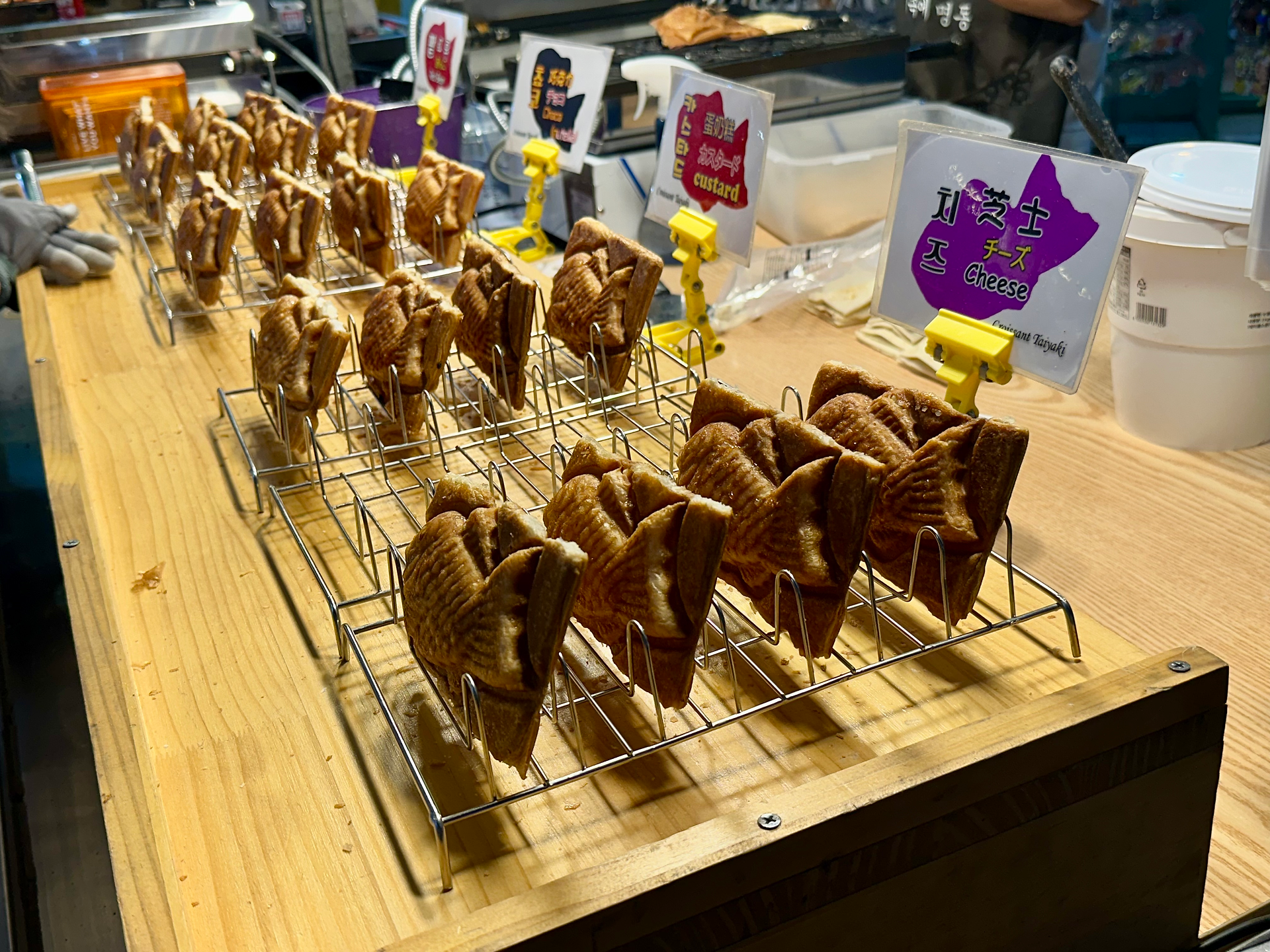 Taiyaki in Myeongdong Night Market