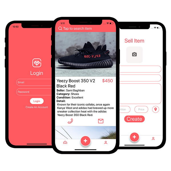 Minimal Clay UI Mockup with Gradient Background for Phone App with Download Button (14).pn