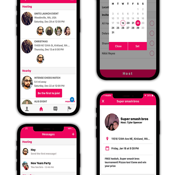 Minimal Clay UI Mockup with Gradient Background for Phone App with Download Button (18).pn