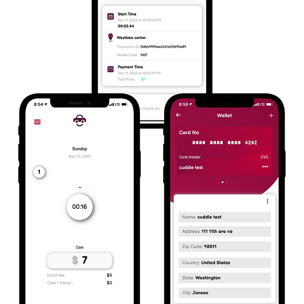 Minimal Clay UI Mockup with Gradient Background for Phone App with Download Button (17).pn