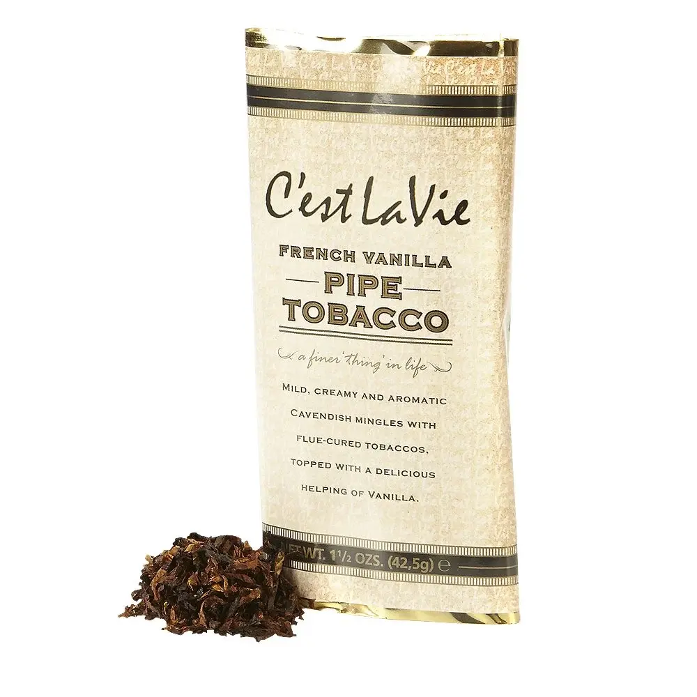 C'est la Vie French Vanilla Pipe Tobacco 1.5 Ounce Pouch