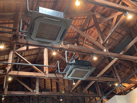 カフェの空調設備