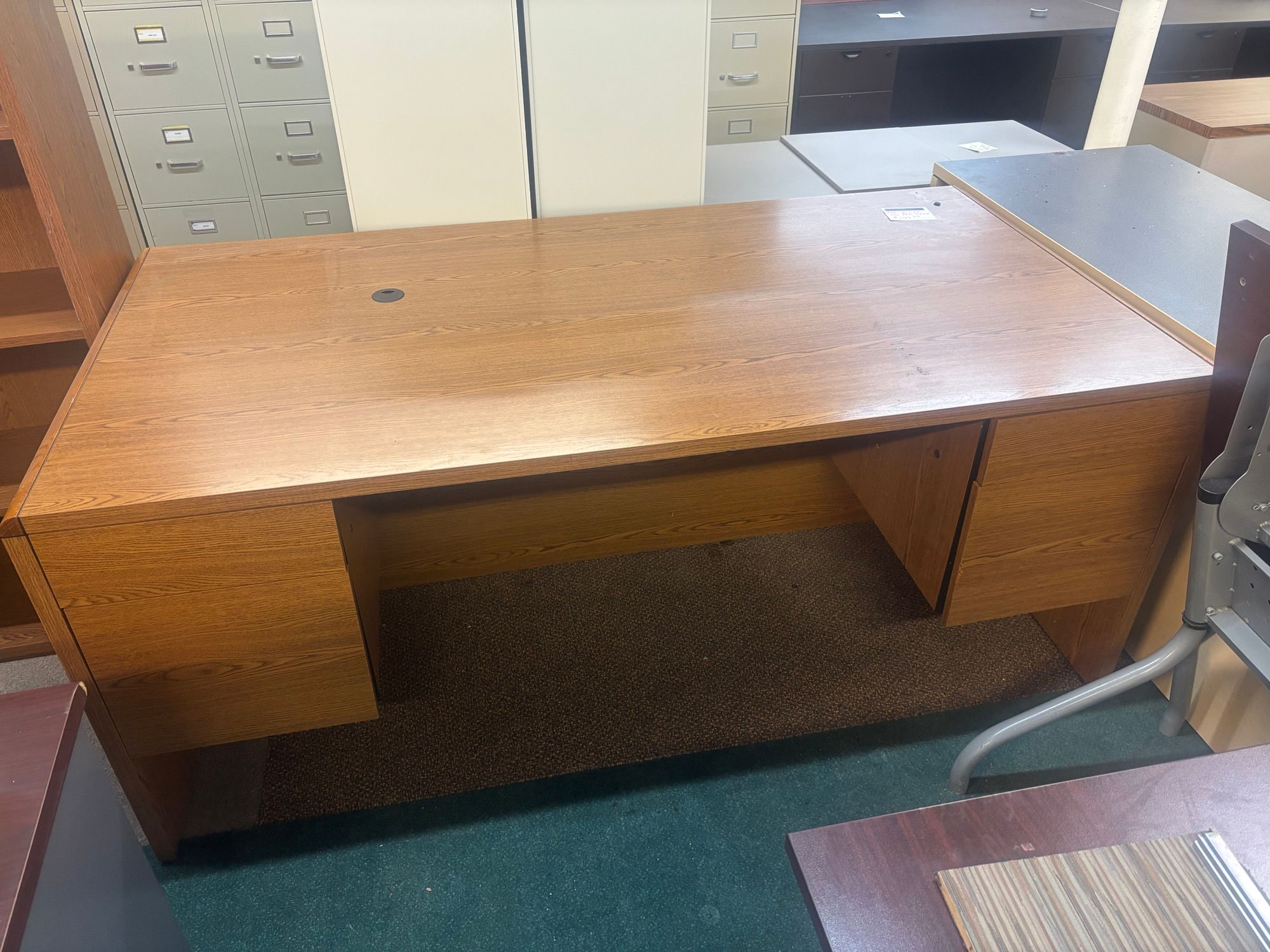 HON 72x36 Double Ped Desk