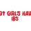 Thumbnail: Hot Girls have IBS Sticker