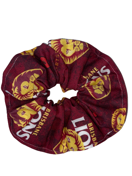 AFL Brisbane Lions Scrunchie