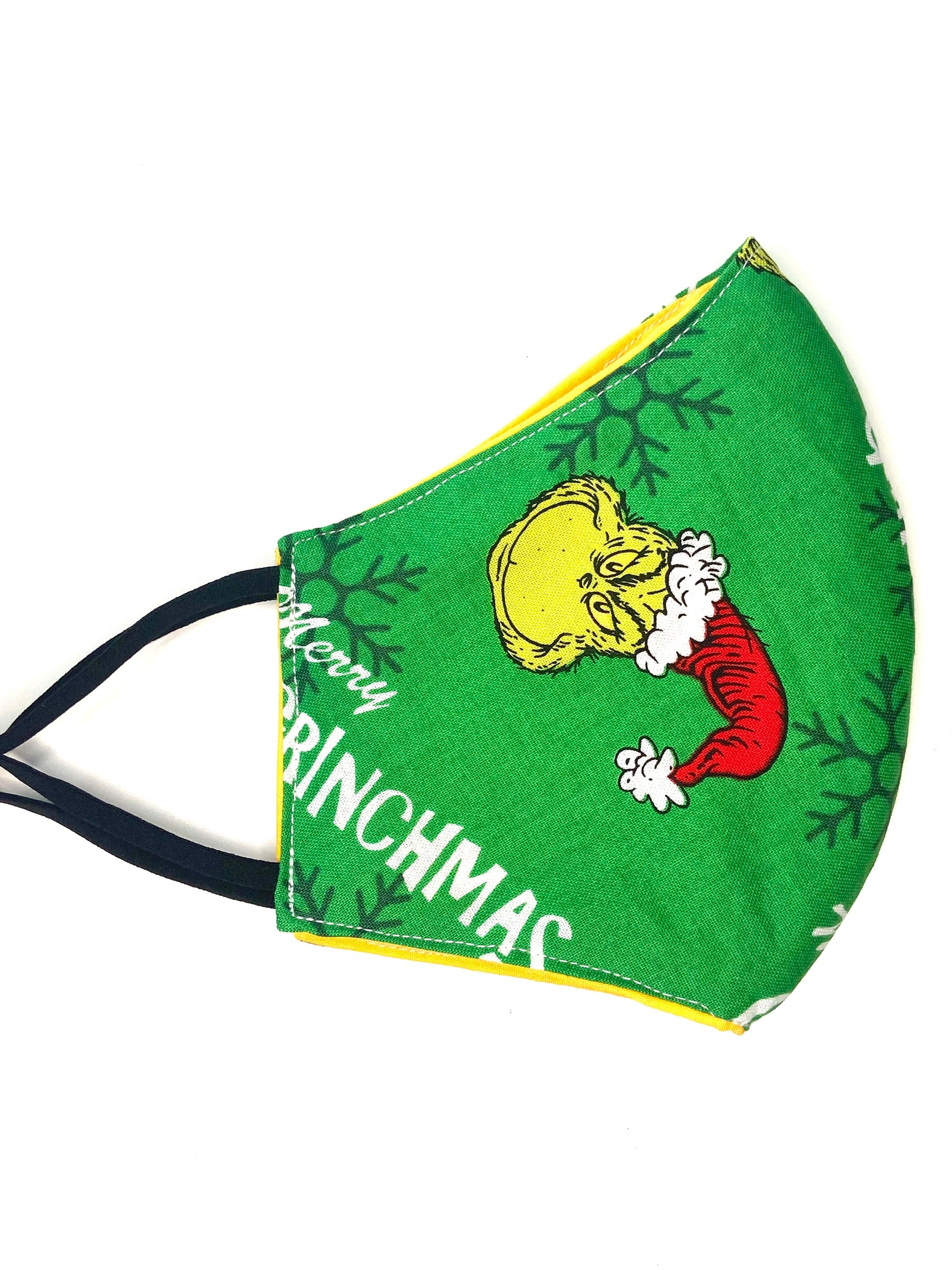 Green Grinchmas Mask
