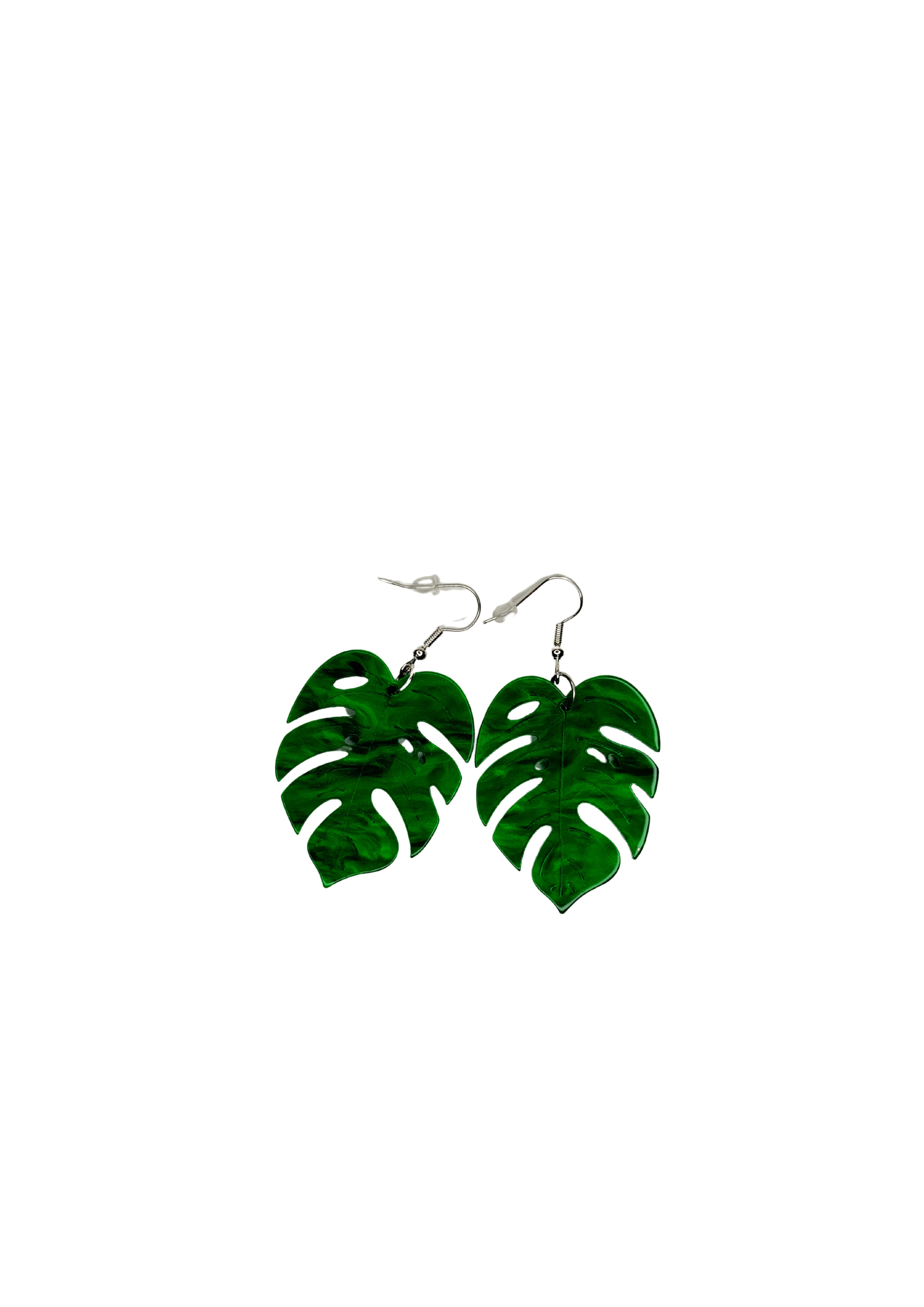 Monstera Earrings