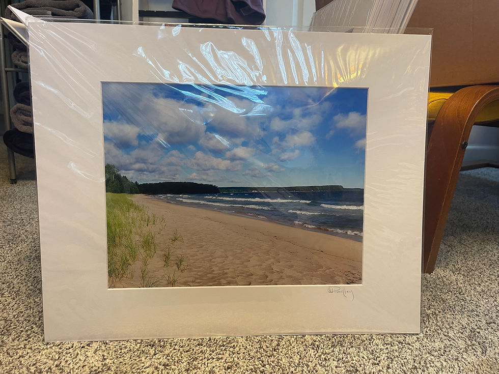 Matted Original Print - 11x14" Print - Matted to16x20