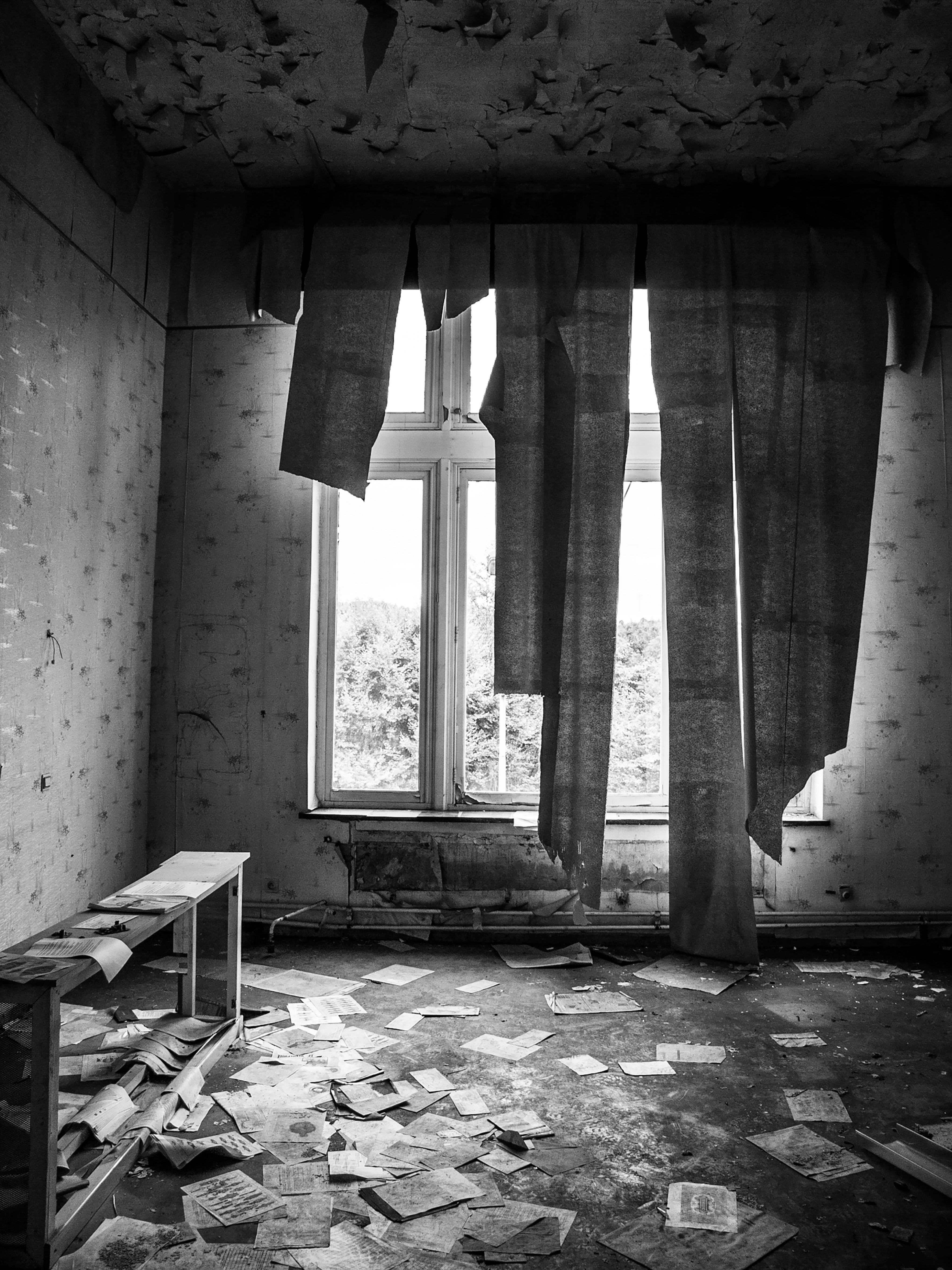 When even the wallpaper gives up