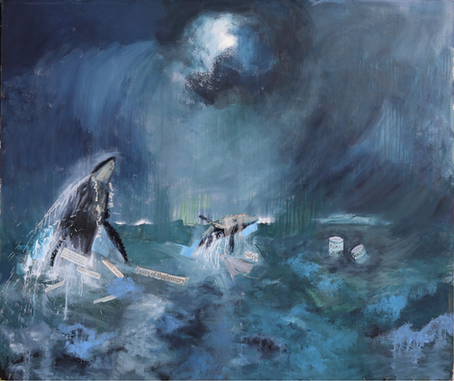 Oceans and sea creatures in crisis – from Art for Planet Earth touring exhibitions 2024/5