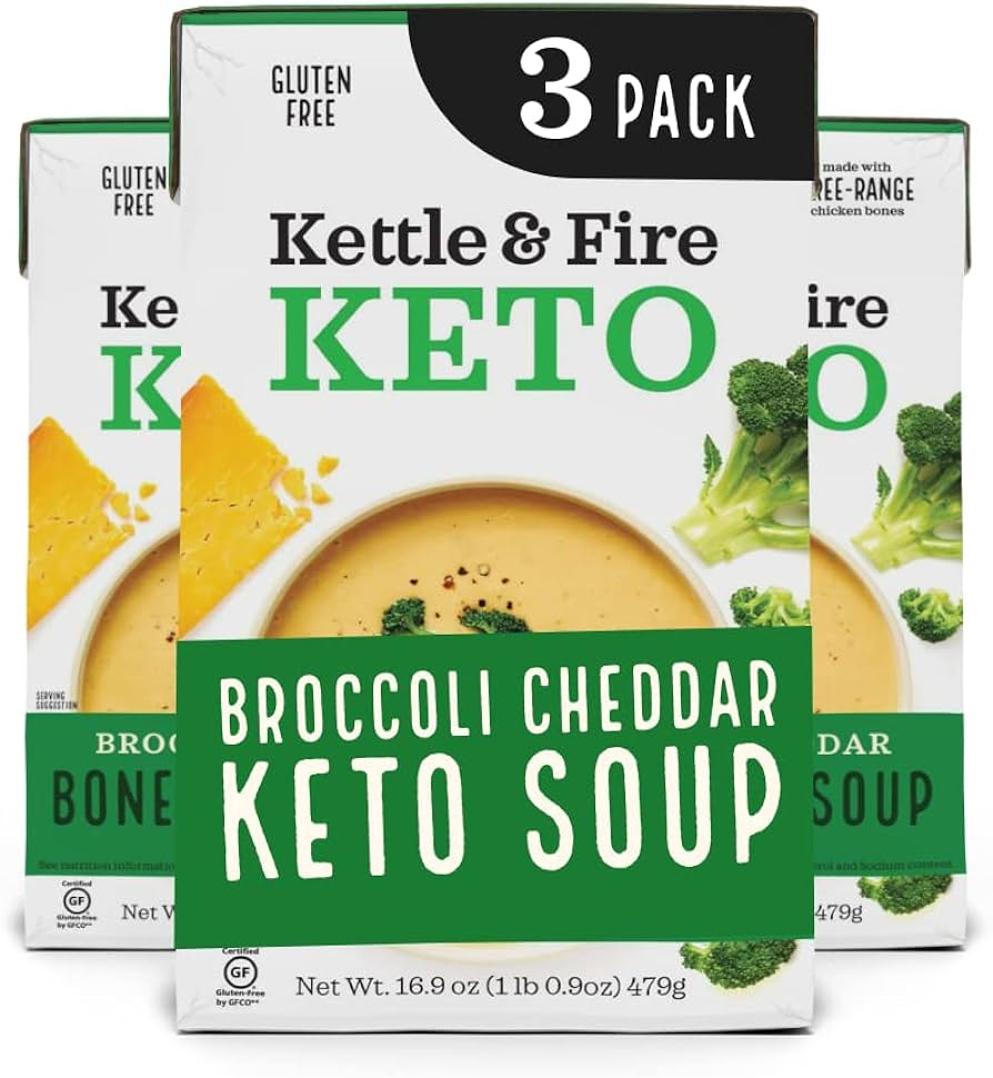 Broccoli Cheddar Keto Soup 16.9oz