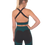 Thumbnail: Trois Seamless Sports Bra - Black With Blue