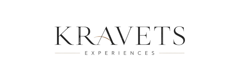 Logo graphic for RAVE EXPERIENCES. The sophisticated typography and dark color scheme create a modern and elegant brand identity.