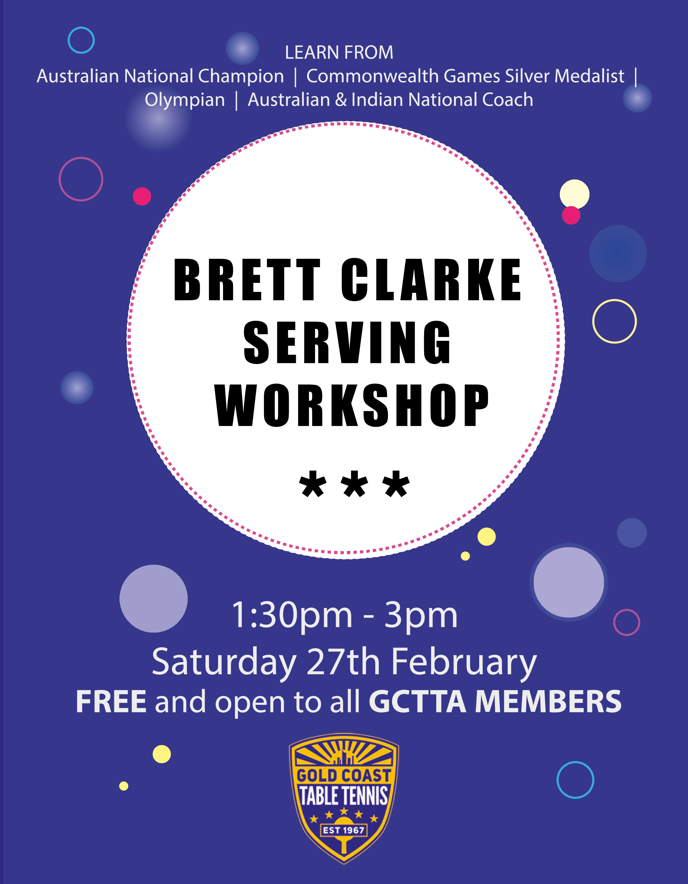 Gold Coast Table Tennis / Home