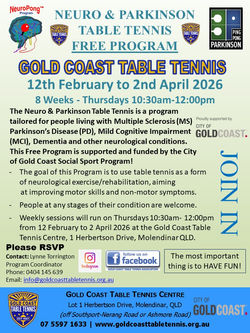 Neuro Table Tennis Program