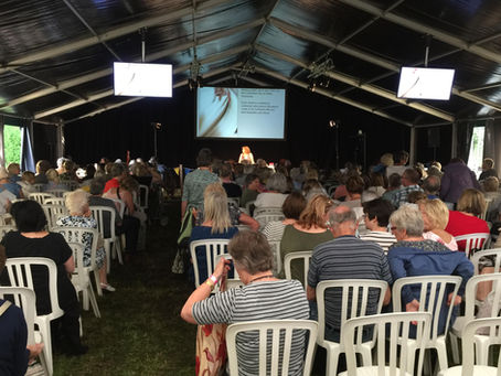 Soraya French at Patchings Art Festival 