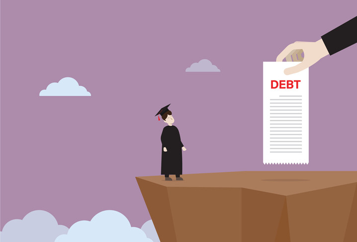 Get rid of student loan debt by filing bankruptcy
