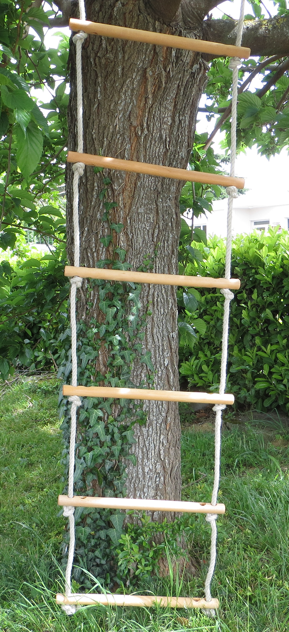 Echelle de corde PPTEXT - échelons bois - 2,60m PRIX TTC