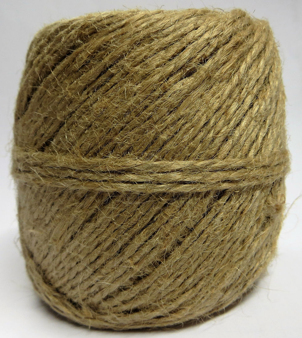 Ficelle Jute Naturel Ø2mm 200gr 90m