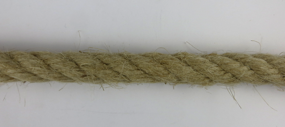 Corde Chanvre Naturel Ø12mm PRIX TTC au mètre