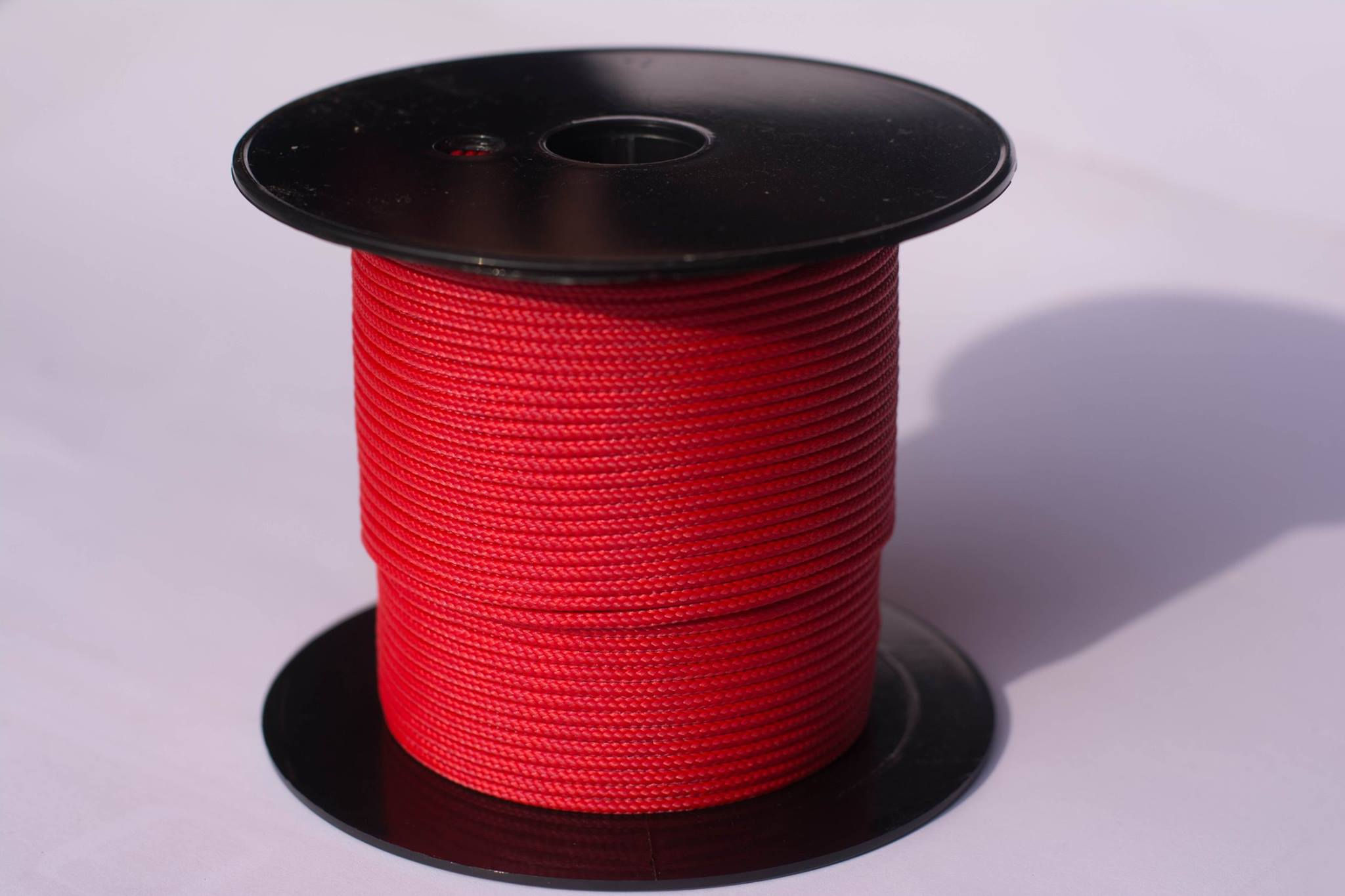 Tresse PP Ø3mm Rouge