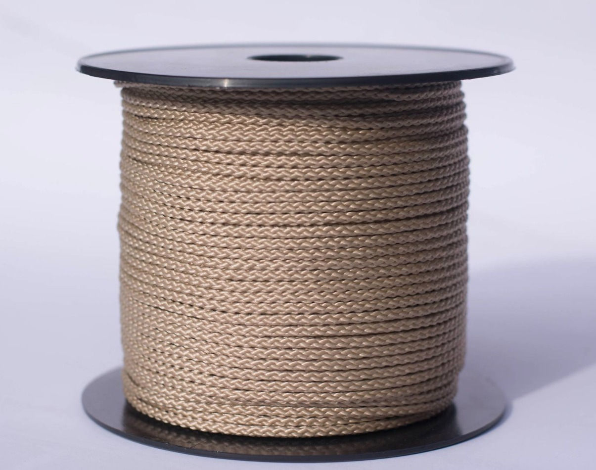 Tresse PP Ø3mm Camel