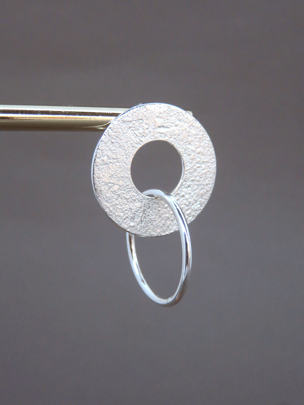 Thumbnail: Nimbus Studs - Large Silver