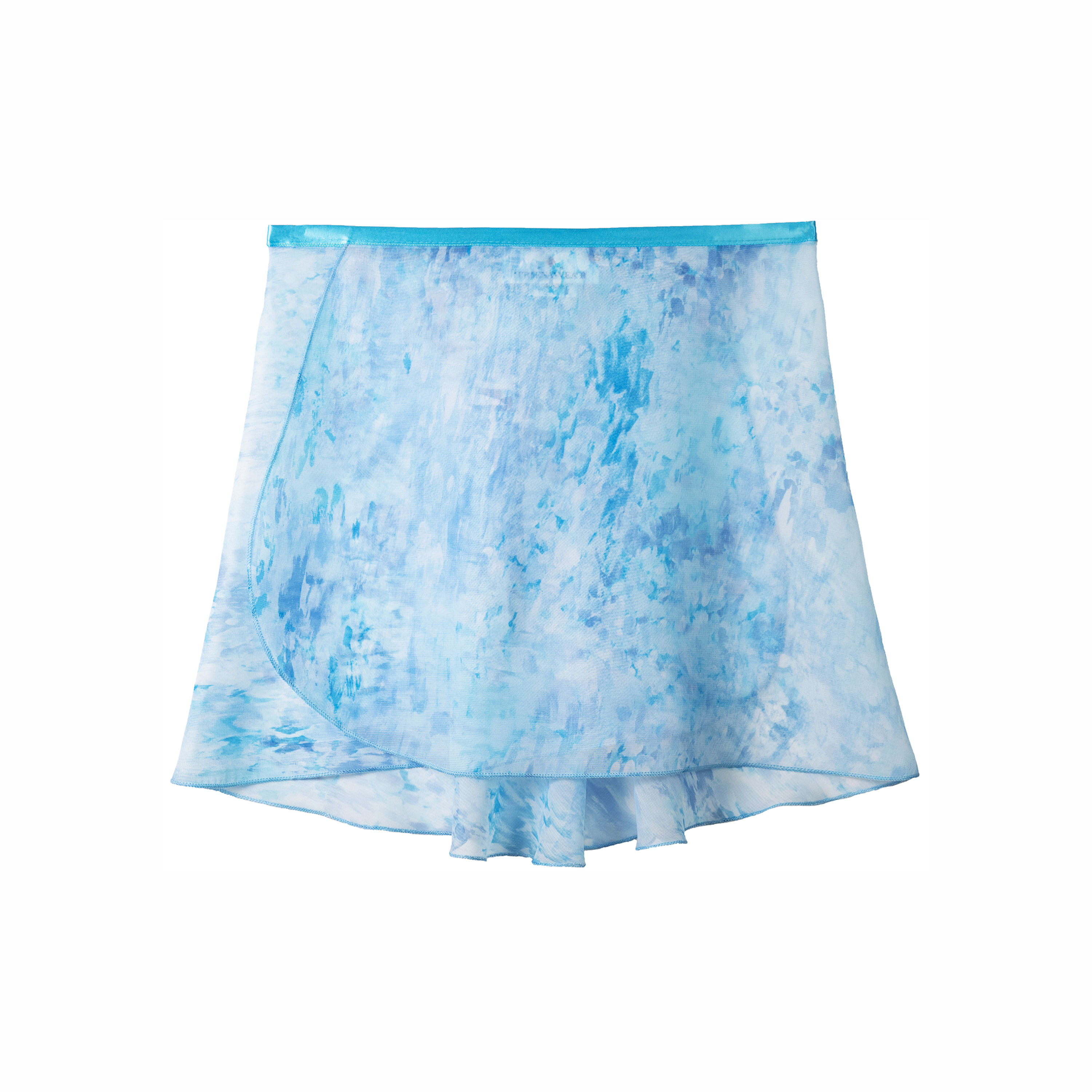 Trienawear 12" floral wrap ballet skirt #946 Ethereal - front