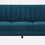 Thumbnail: Modern Velvet Style Sofa Couch in 3 Seater Modern Sofa for Your Living Room