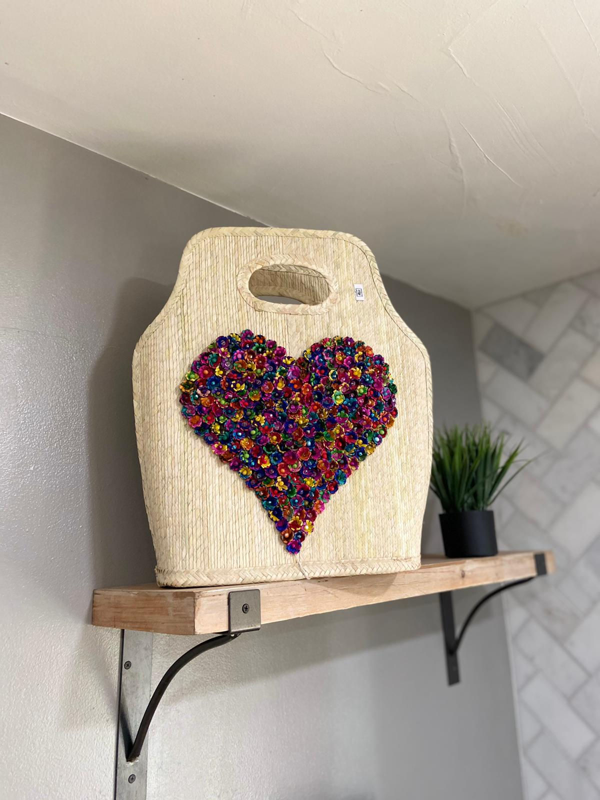 Large Straw Handbag