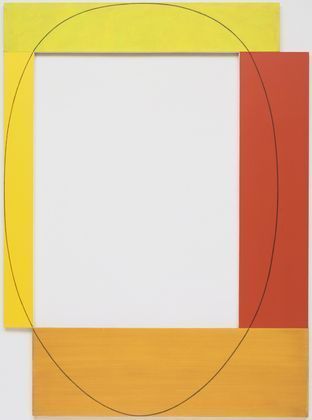 Four color frame painting number 11