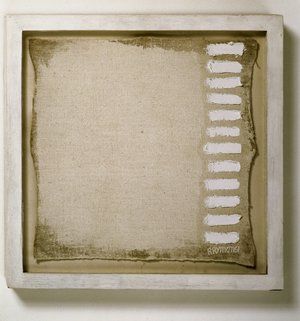 A painting of twelve strokes measuri
