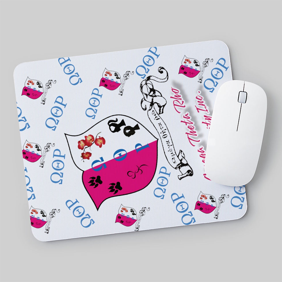 Omega Theta Rho Mouse Pad 