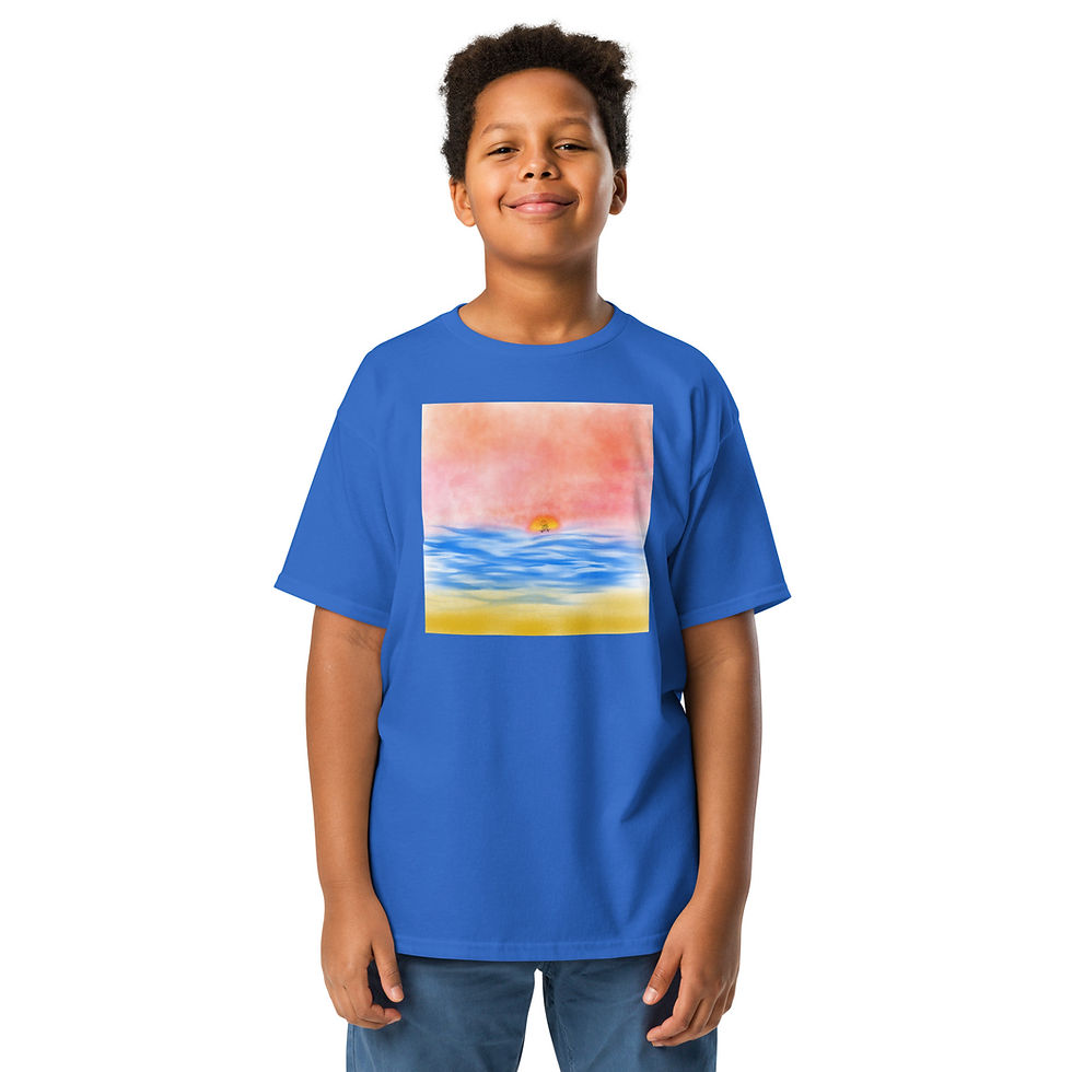 Thumbnail: Sunset Youth Tee - Click for Color Options