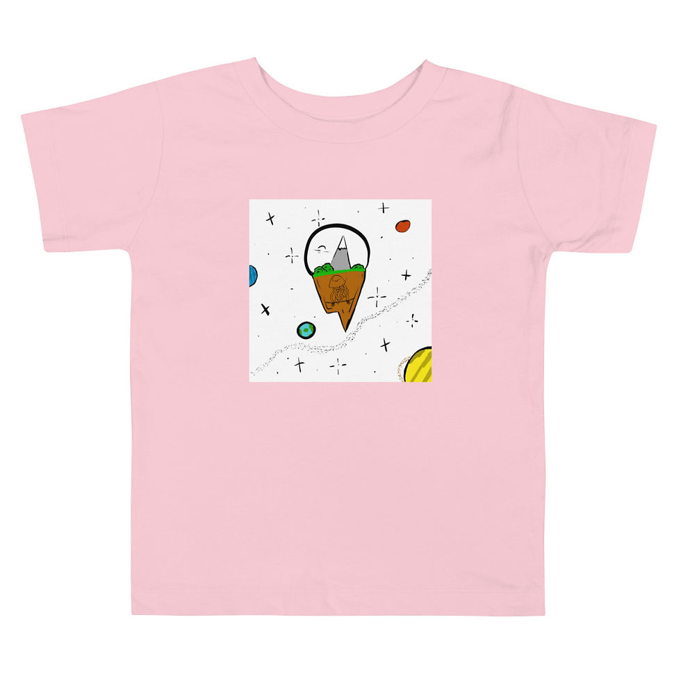 Thumbnail: Space Mountain, Toddler Short Sleeve Tee - click for color options