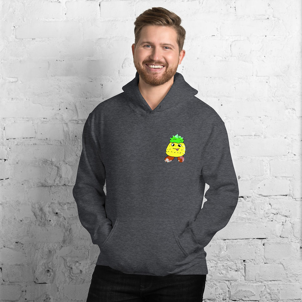 Thumbnail: Pineapple Man Unisex Hoodie - Click for Color Options