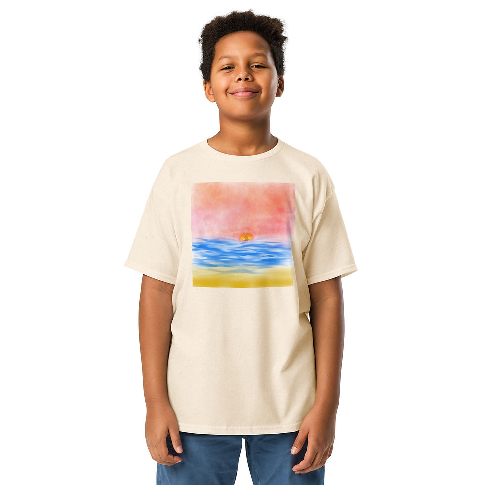 Thumbnail: Sunset Youth Tee - Click for Color Options