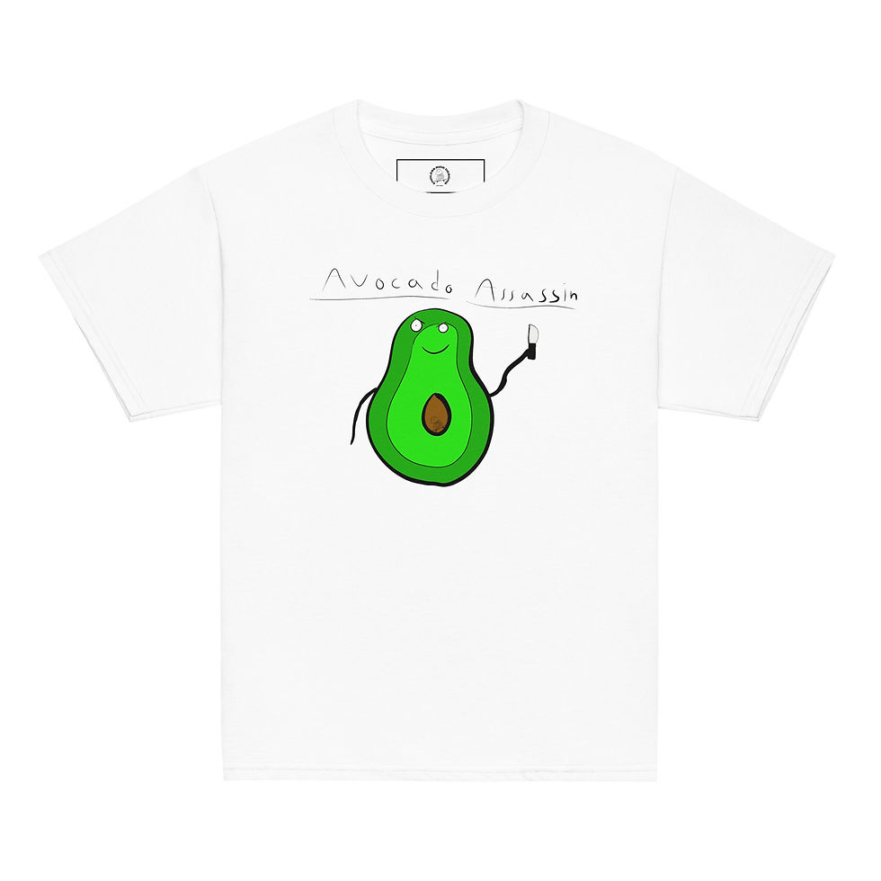 Thumbnail: Avocado Assassin Youth Tee - Click for Color Options