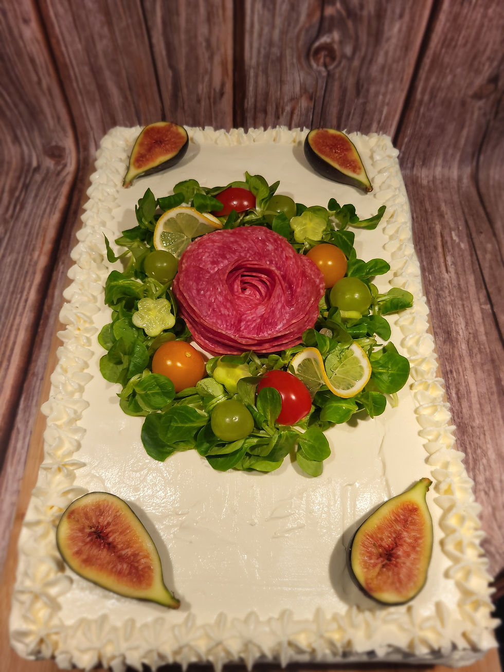 Thumbnail: Savoury sandwich cake