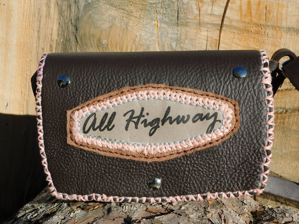 Thumbnail: All Highway Leather Crossbody and Companion Pouch Set