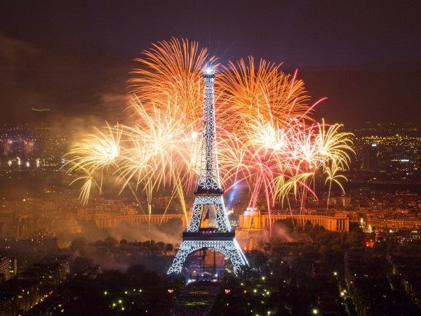 Ano Novo, Torre Eiffel Hoje