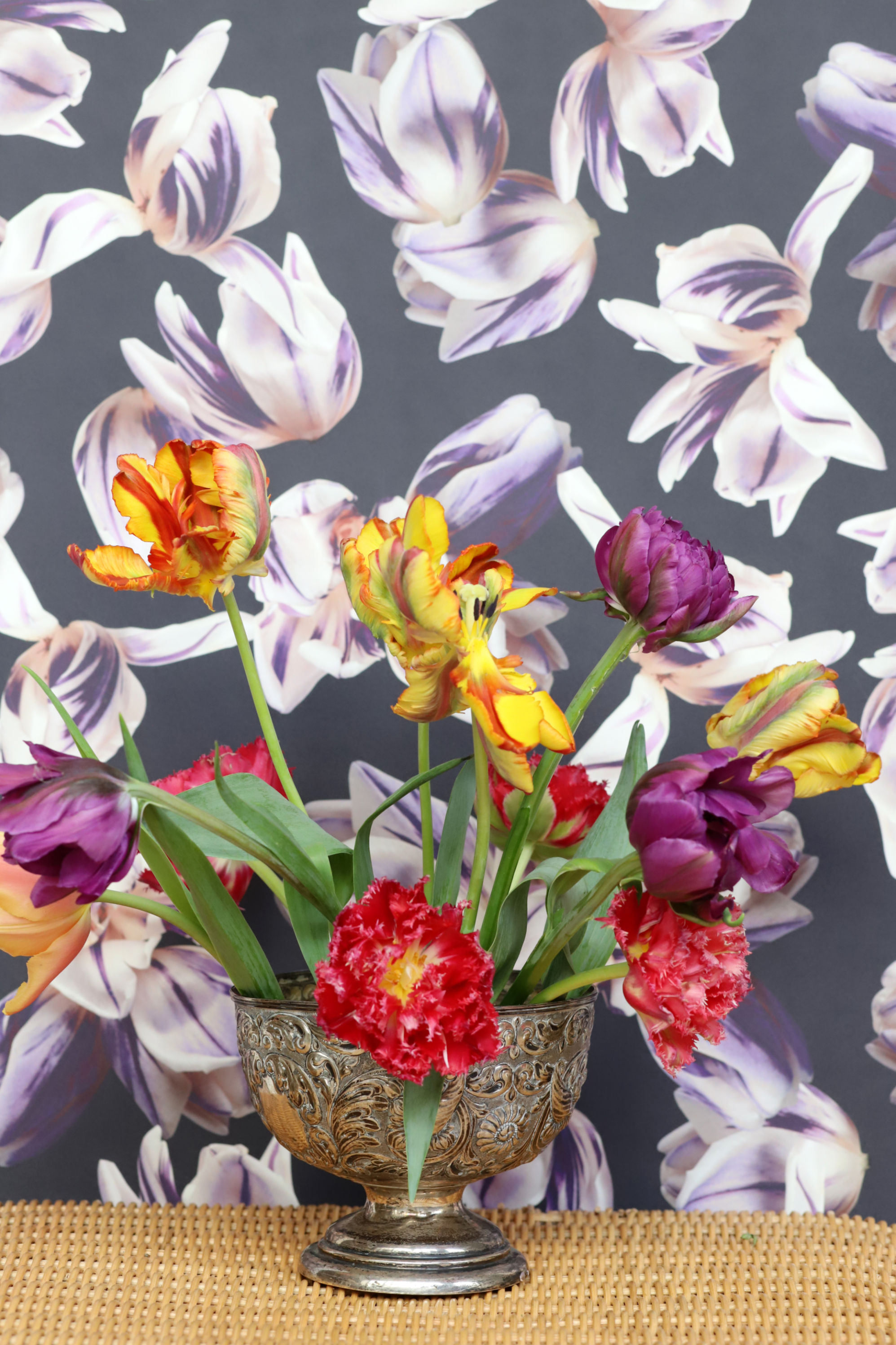 Flaming Tulip Ink - Non-Woven