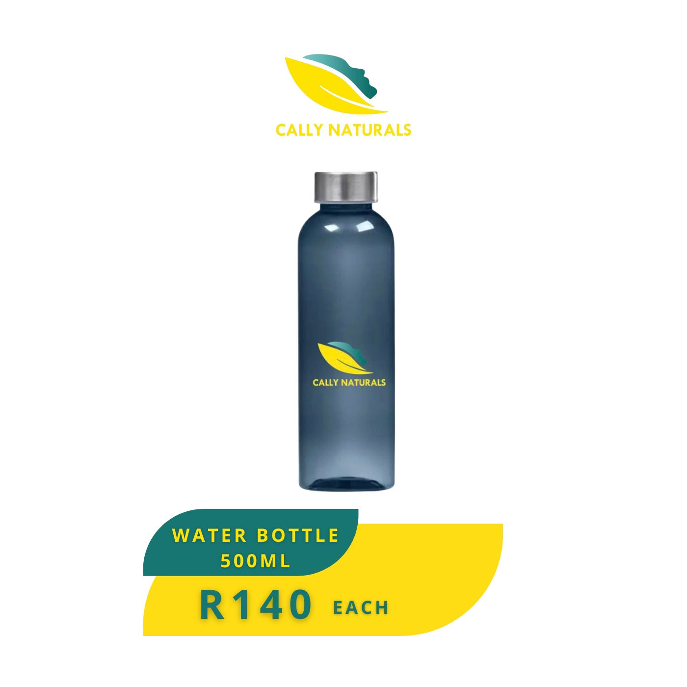 500ml Grey Water Bottle
