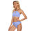 Miniatura: Cami Keyhole Two piece Swimsuit LTBLUE2