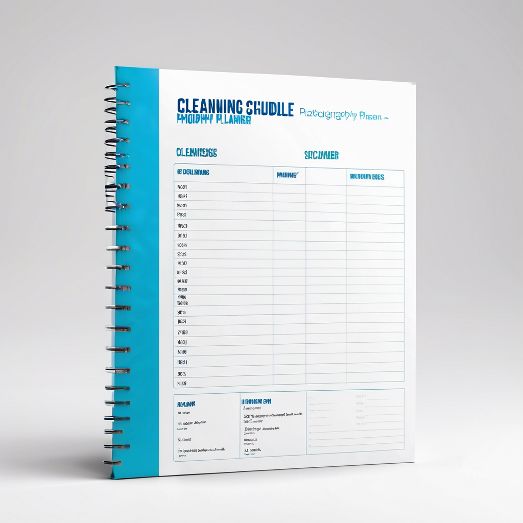 Cleaning Schedule Planner