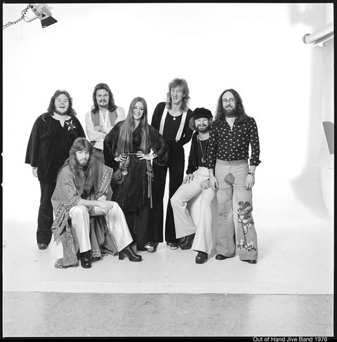 Hans Sipma photograph of Out of Hand Jive Band 1976