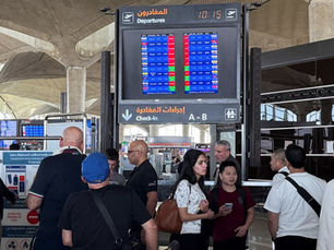 Disruption as airlines cancel flights and reroute planes to avoid Middle East airspace