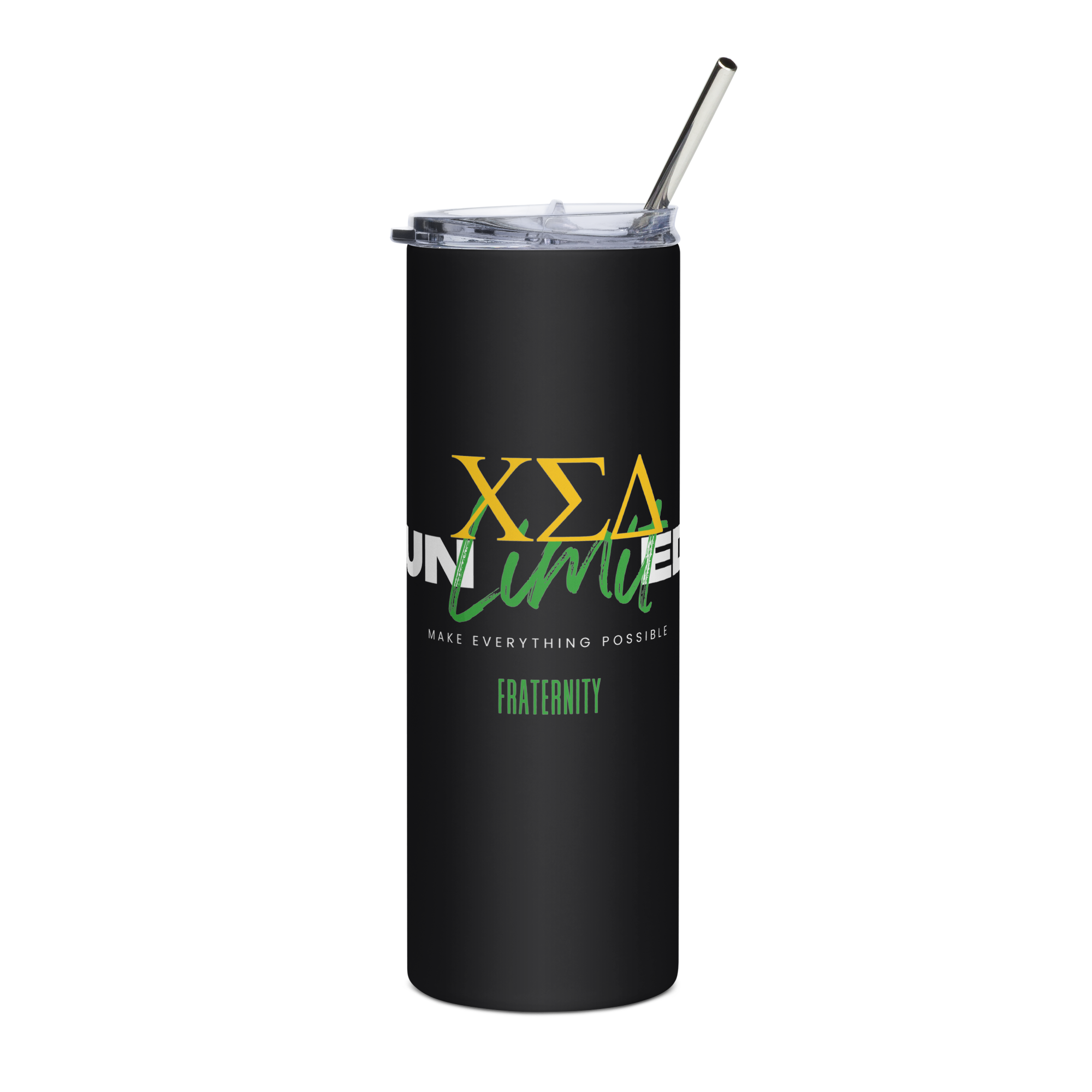 Fraternity Stainless steel tumbler